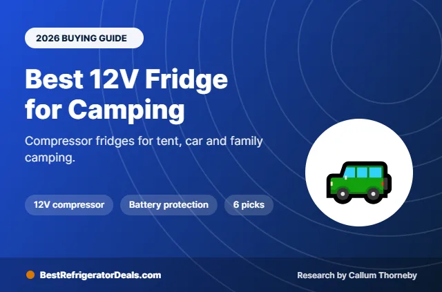 best 12v fridge for camping 2026 buying guide cover