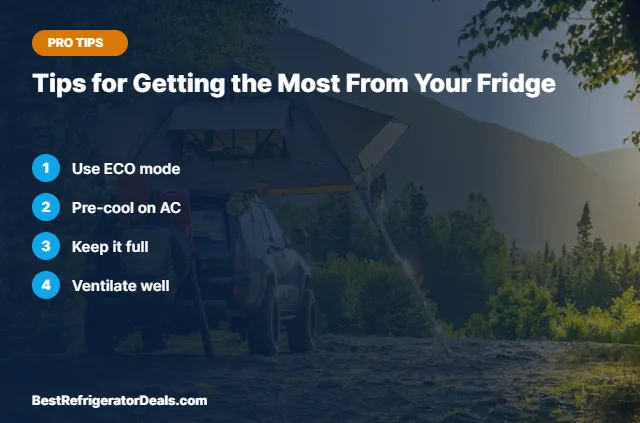 Tips for Getting the Most From Your Fridge tips card