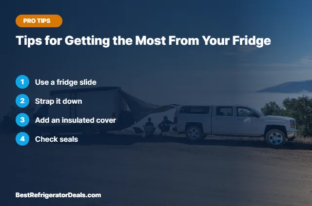 Tips for Getting the Most From Your Fridge tips card