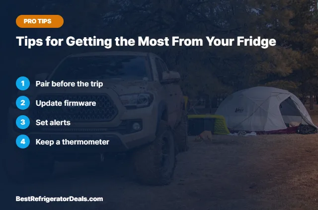 Tips for Getting the Most From Your Fridge tips card