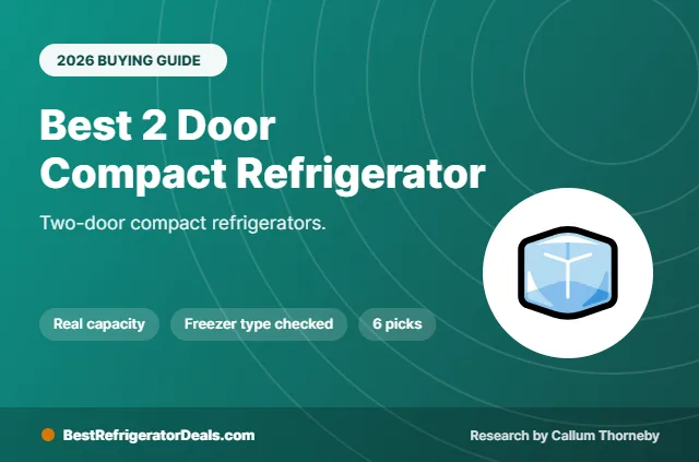 best 2 door compact refrigerator 2026 buying guide cover