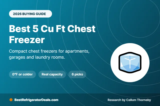 best 5 cu ft chest freezer 2026 buying guide cover