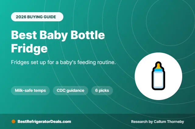 best baby bottle fridge 2026 buying guide cover