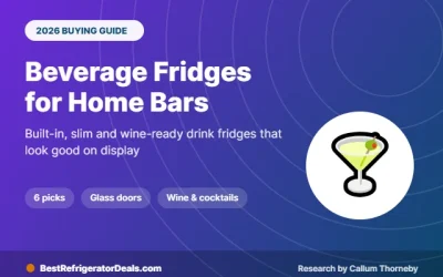Best Beverage Refrigerator for Home Bar Setups: 6 Picks (2026)