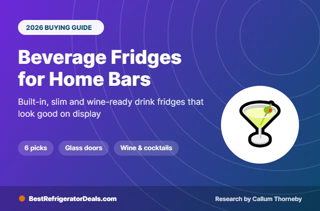 best beverage refrigerator for home bar 2026 buying guide cover