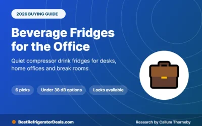 Best Beverage Refrigerator for Office Use: 6 Quiet Picks (2026)