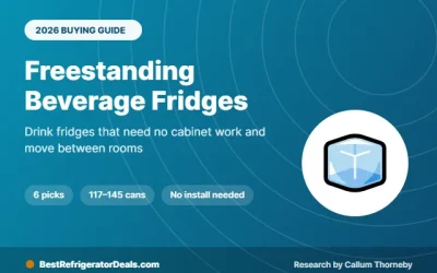 Best Beverage Refrigerator Freestanding Models: 6 Picks for 2026