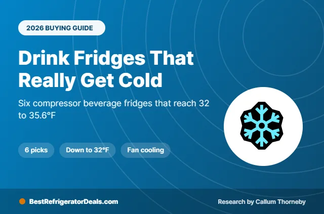 best beverage refrigerator that gets cold 2026 buying guide cover
