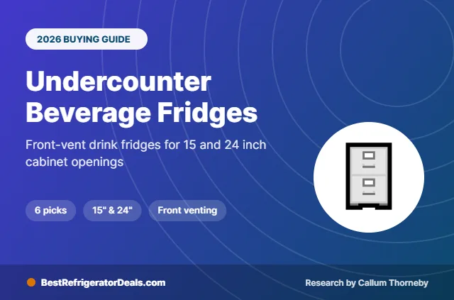 best beverage refrigerator undercounter 2026 buying guide cover
