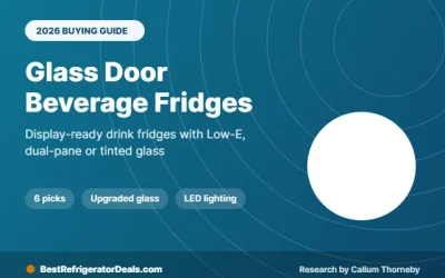 Best Beverage Refrigerator With Glass Door: 6 Display Picks 2026