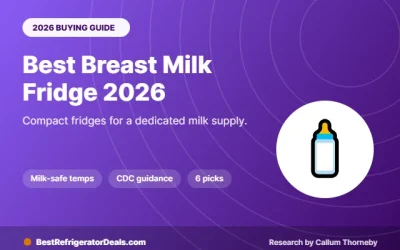 Best Breast Milk Fridge 2026: 6 Compact Fridges That Stay at 40°F