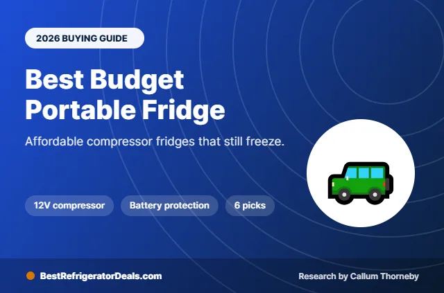 best budget portable fridge 2026 buying guide cover