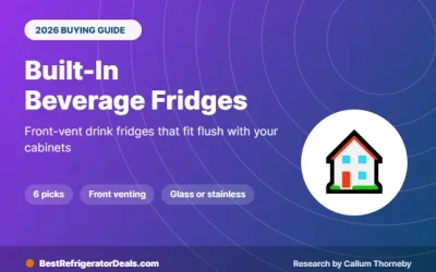 Best Built In Beverage Refrigerator: 6 Front-Vent Picks for 2026