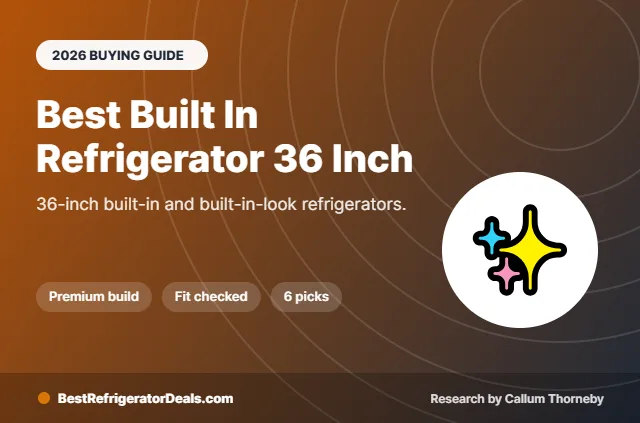 best built in refrigerator 36 inch 2026 buying guide cover
