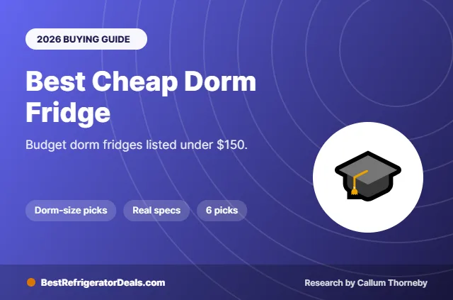 best cheap dorm fridge 2026 buying guide cover