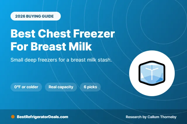 best chest freezer for breast milk 2026 buying guide cover