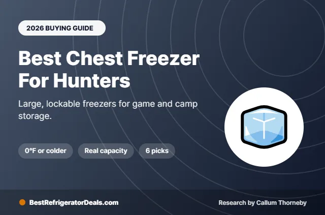 best chest freezer for hunters 2026 buying guide cover