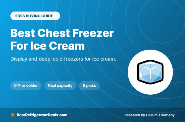 best chest freezer for ice cream 2026 buying guide cover