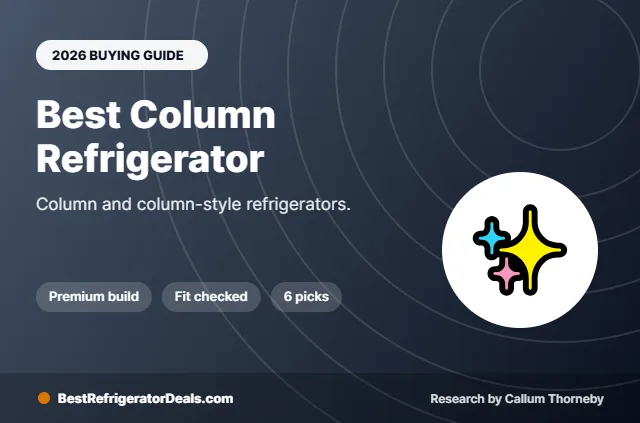 best column refrigerator 2026 buying guide cover