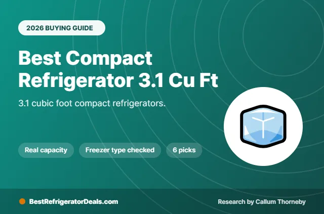 best compact refrigerator 3.1 cu ft 2026 buying guide cover