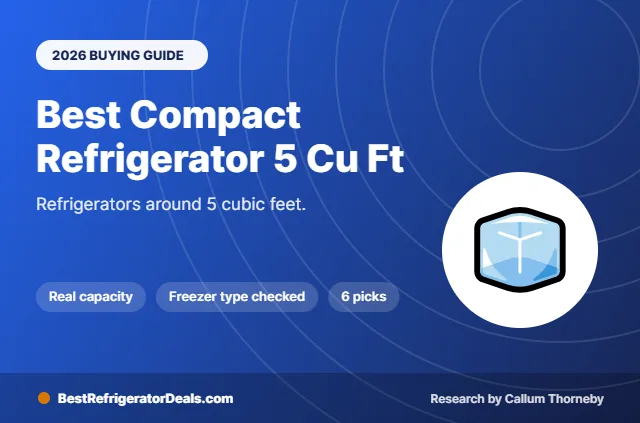 best compact refrigerator 5 cu ft 2026 buying guide cover