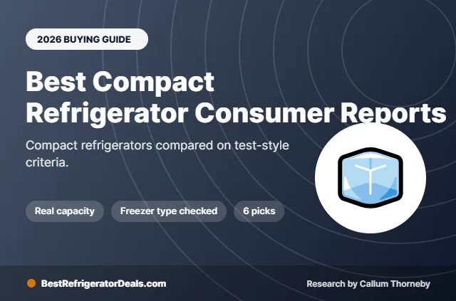 best compact refrigerator consumer reports 2026 buying guide cover