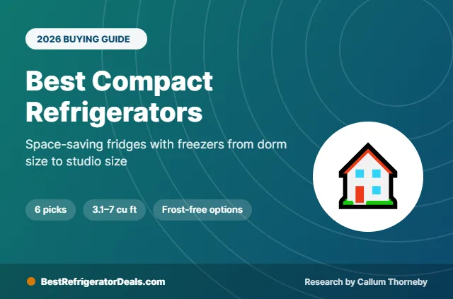 best compact refrigerator with freezer 2026 buying guide cover
