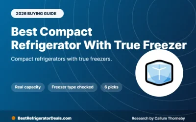 Best Compact Refrigerator With True Freezer: 6 Picks That Hold 0°F