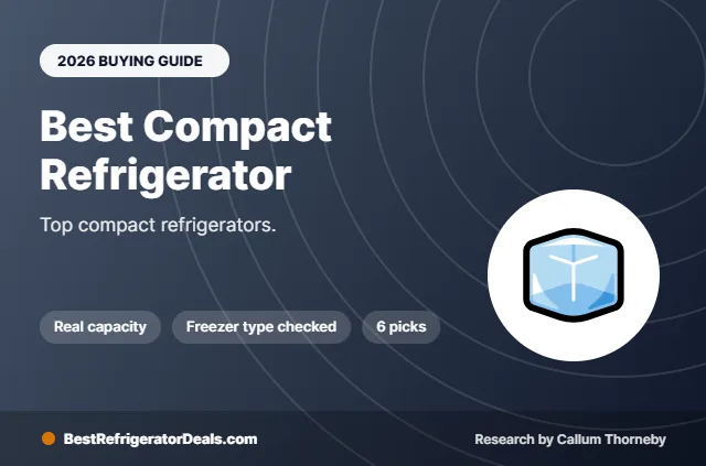 best compact refrigerator 2026 buying guide cover