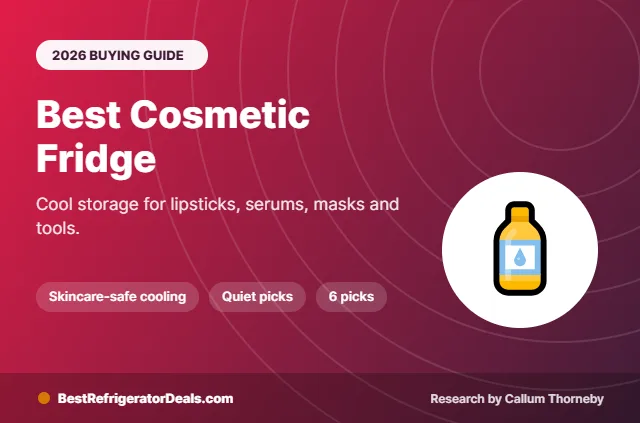 best cosmetic fridge 2026 buying guide cover