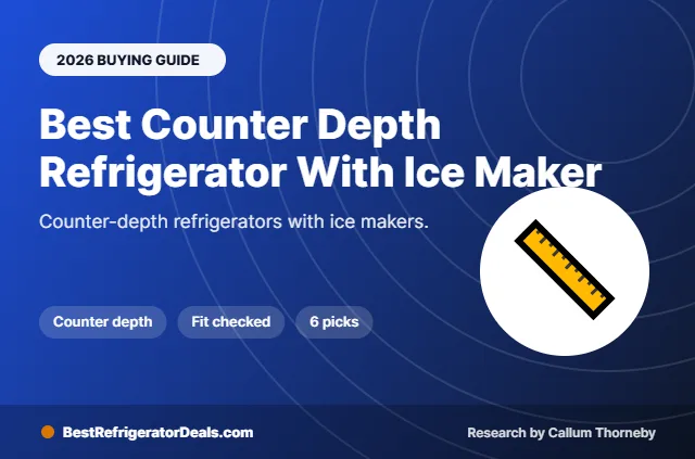 best counter depth refrigerator with ice maker 2026 buying guide cover
