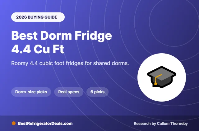 best dorm fridge 4.4 cu ft 2026 buying guide cover