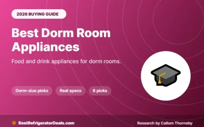 Best Dorm Room Appliances: 6 Essentials for Food and Drinks in 2026