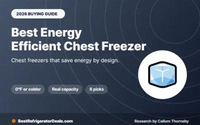 Best Energy Efficient Chest Freezer 2026: ENERGY STAR and Low-kWh
