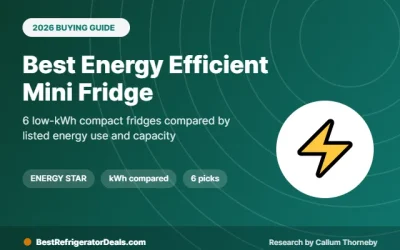 Best Energy Efficient Mini Fridge 2026: 6 Picks That Cut Power Bills