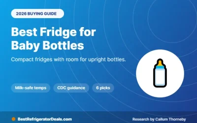Best Fridge for Baby Bottles 2026: 6 Compact Picks With Bottle Space