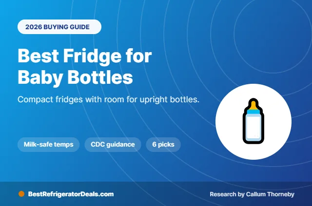 best fridge for baby bottles 2026 buying guide cover