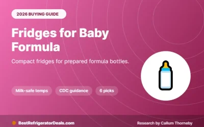 Best Fridge for Baby Formula Bottles: 6 Compact Picks for 2026