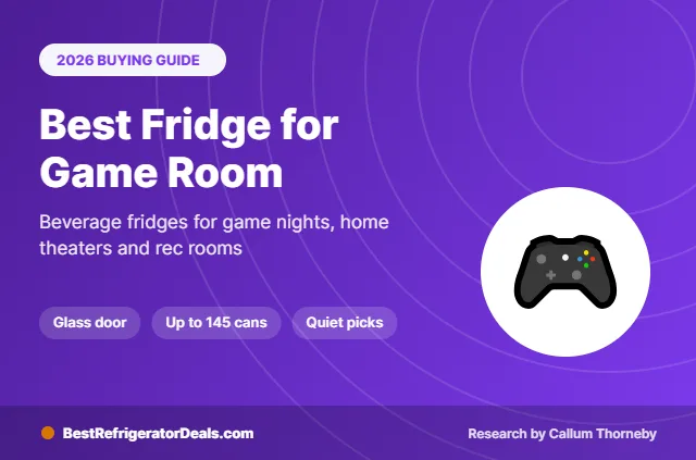 best fridge for game room 2026 buying guide cover
