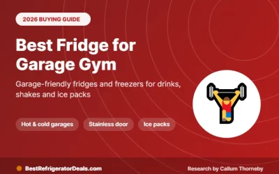Best Fridge for Garage Gym 2026: 5 Tough Picks for Drinks and Ice