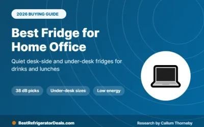Best Fridge for Home Office 2026: 6 Quiet Desk-Side Mini Fridges