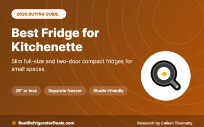 Best Fridge for Kitchenette 2026: 6 Space-Saving Picks That Fit