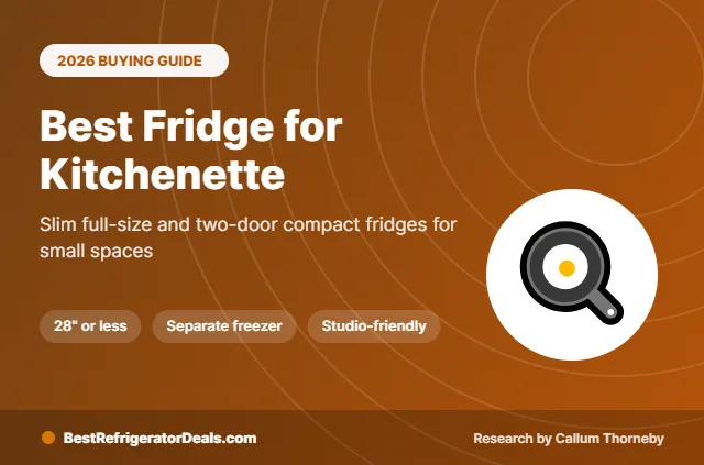 best fridge for kitchenette 2026 buying guide cover