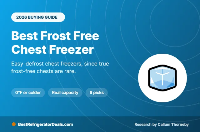 best frost free chest freezer 2026 buying guide cover