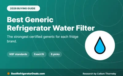 Best Generic Refrigerator Water Filter 2026: 6 Certified Picks