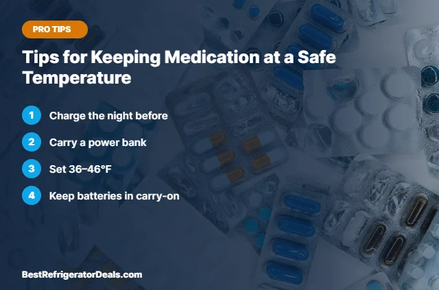 Tips for Keeping Medication at a Safe Temperature tips card
