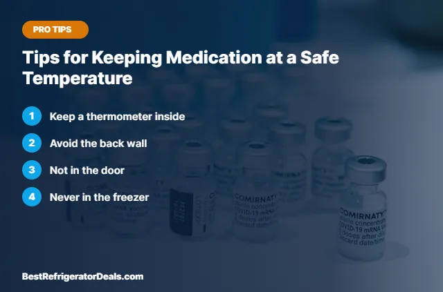 Tips for Keeping Medication at a Safe Temperature tips card