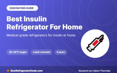 Best Insulin Refrigerator for Home: 6 Medical-Grade Small Fridges