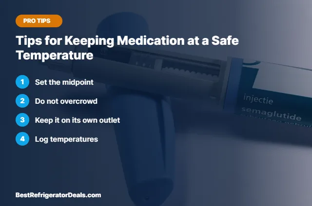 Tips for Keeping Medication at a Safe Temperature tips card