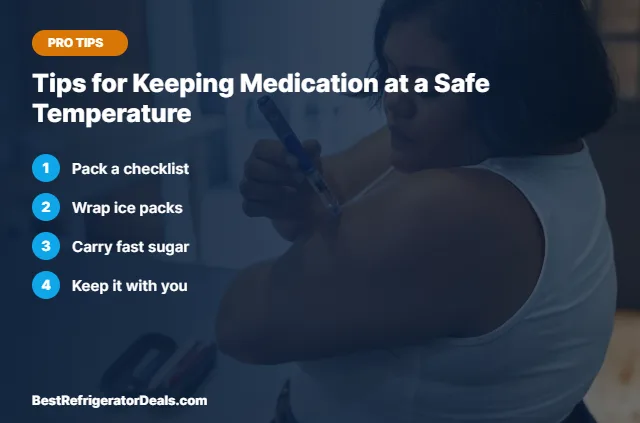Tips for Keeping Medication at a Safe Temperature tips card